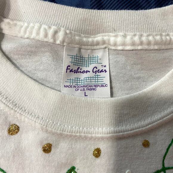 Late 90s fashion gear strawberry aop tee - Picture 5 of 7